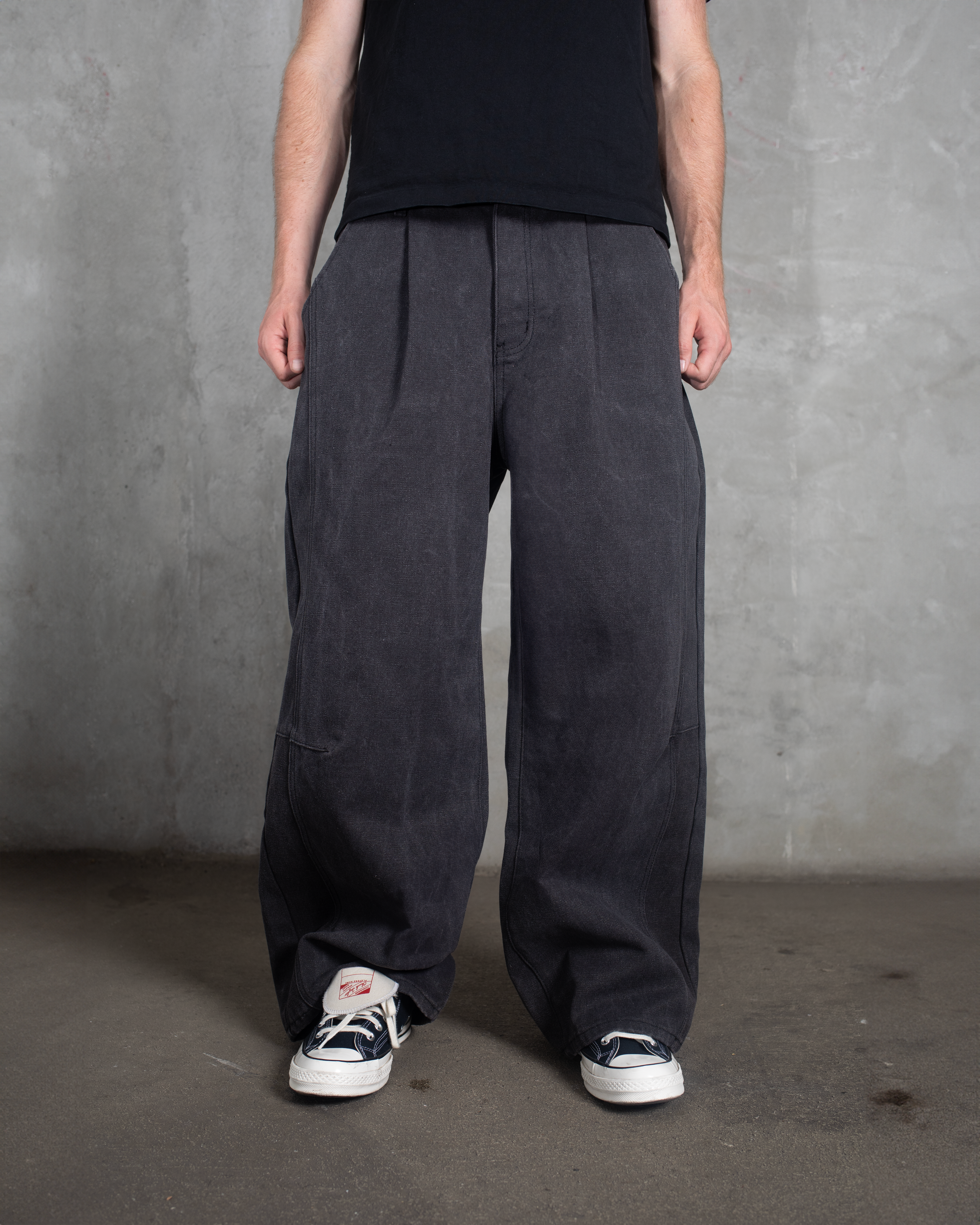 CANVAS PANT BLACK